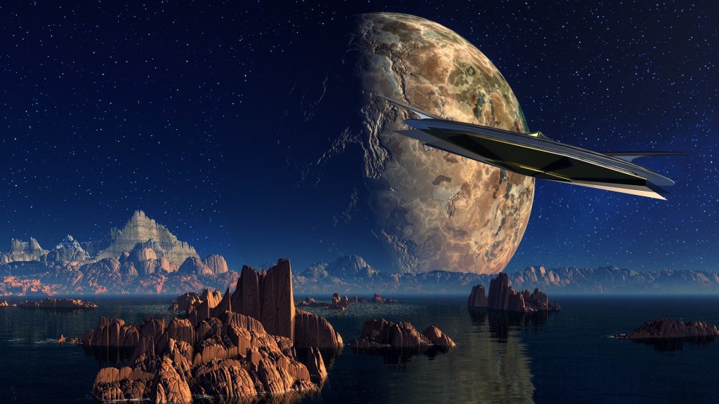 La présence extraterrestre sur Terre est parfois visible avec l'apparition d'OVNIS